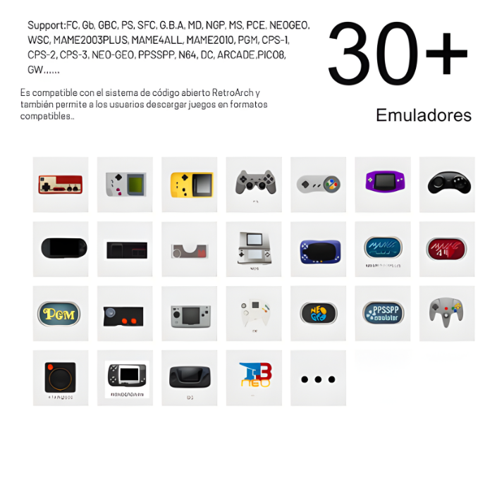 Consola Retro 13.500 Juegos +30 Emuladores